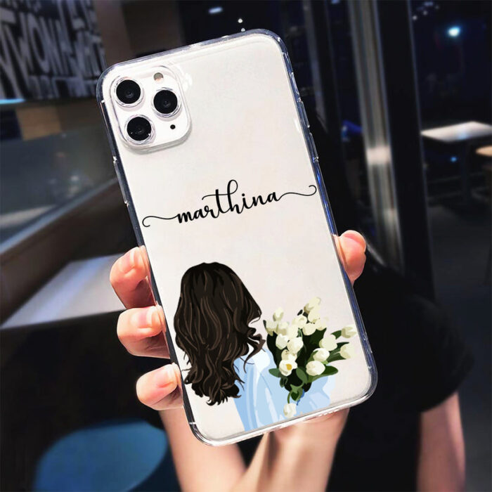 Girly Transparent Silicone case