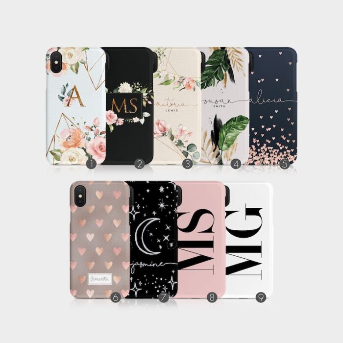 Tirita Personalised Case Custom Cover Flowers Leaves Love Hearts Moon Stars