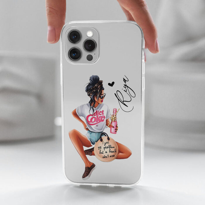 Girly Transparent Silicone case