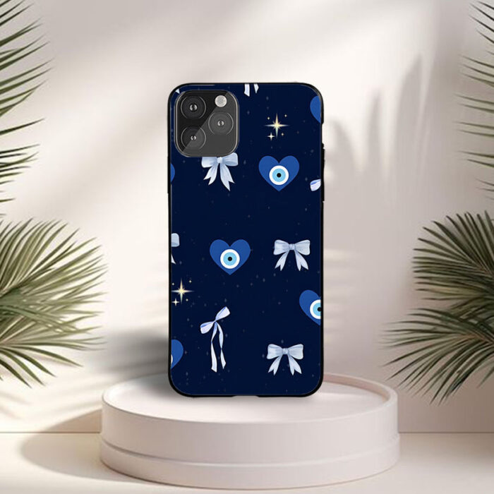 Bow Evil Eye Printed Phone case